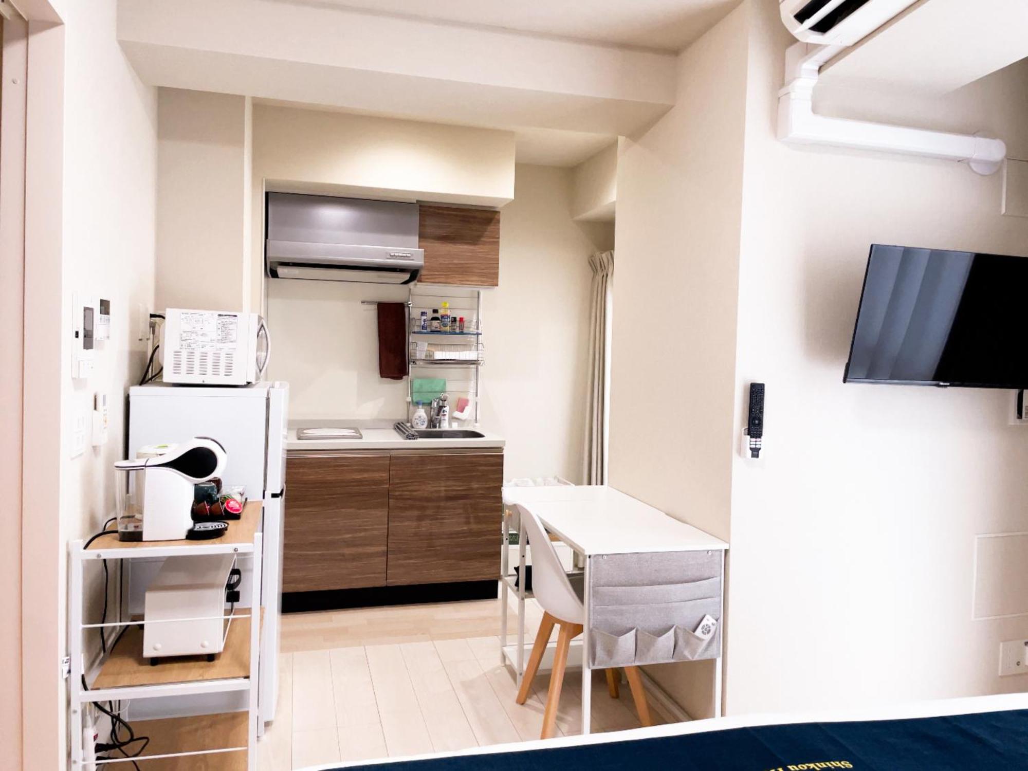 大阪市Shinkou House Ueアパートメント 部屋 写真