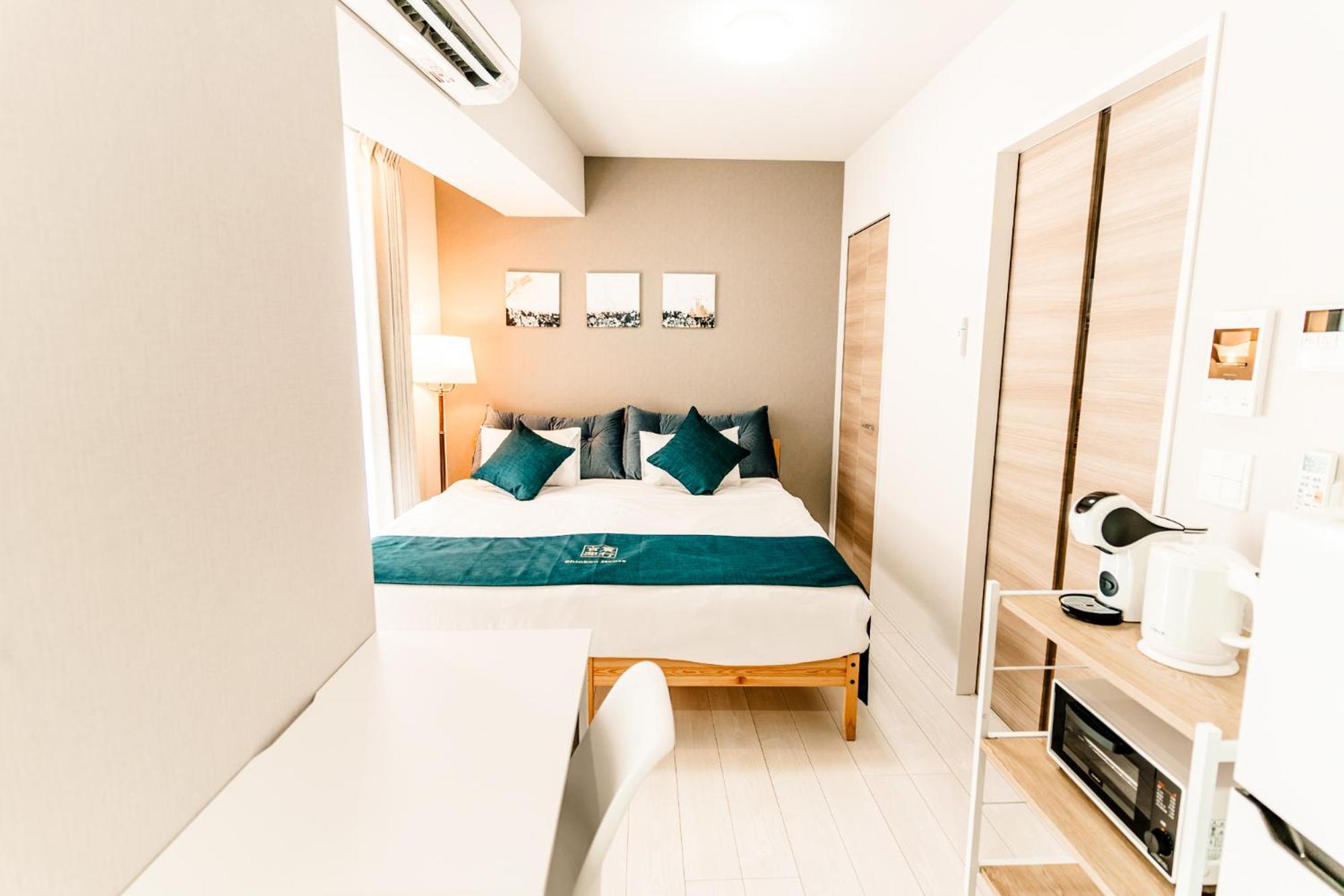 大阪市Shinkou House Ueアパートメント 部屋 写真