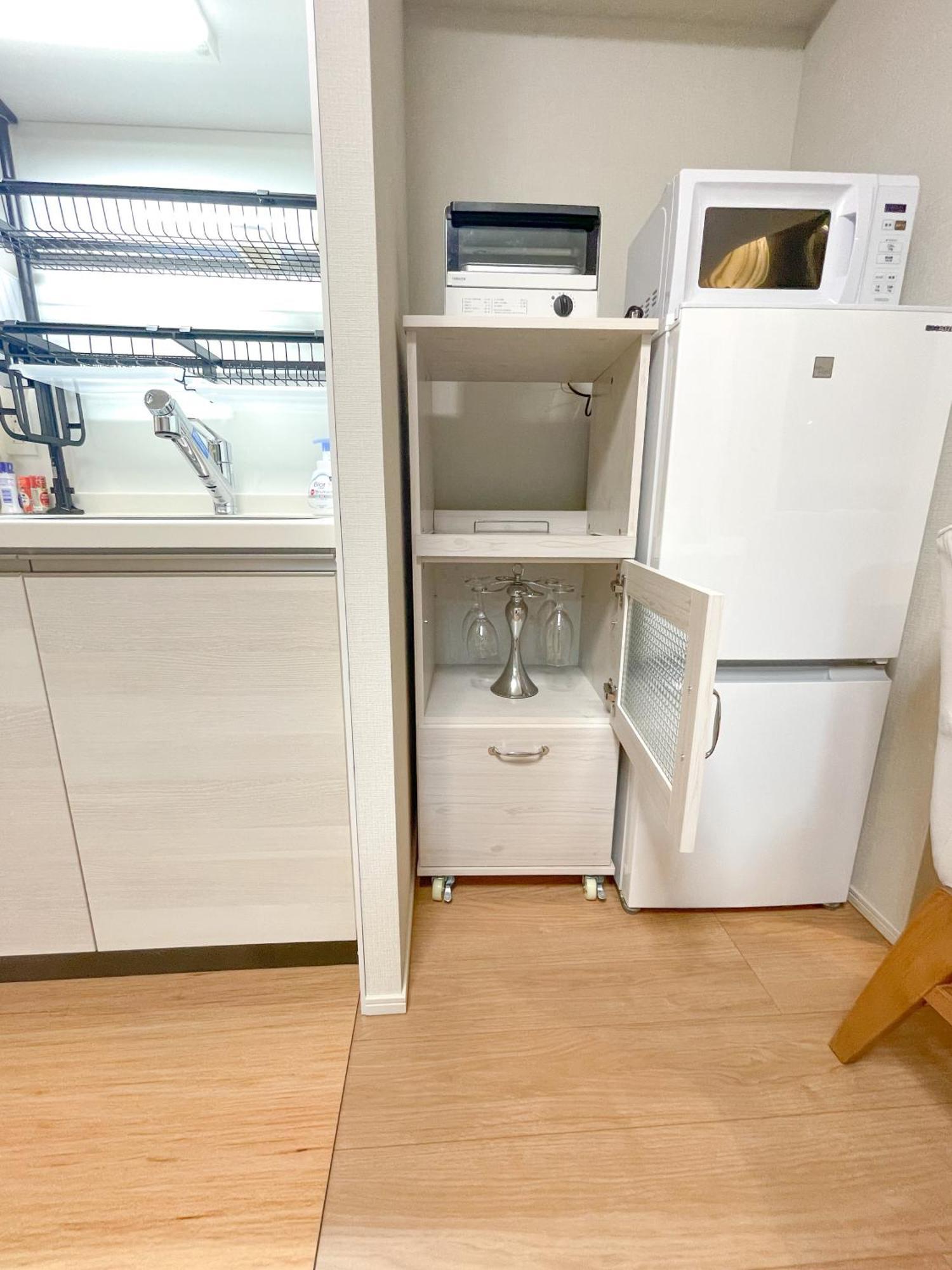 大阪市Shinkou House Ueアパートメント 部屋 写真