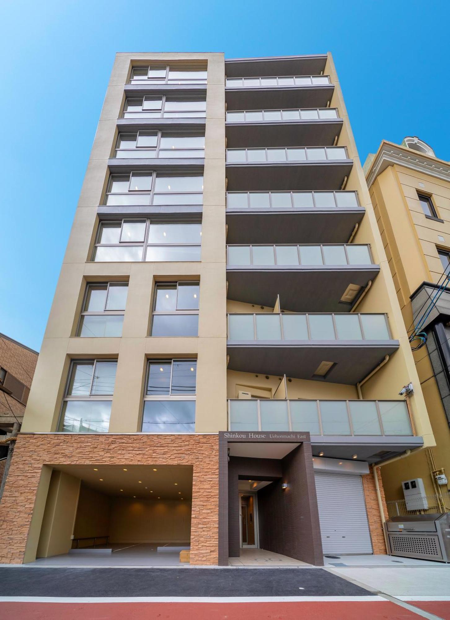 大阪市Shinkou House Ueアパートメント エクステリア 写真