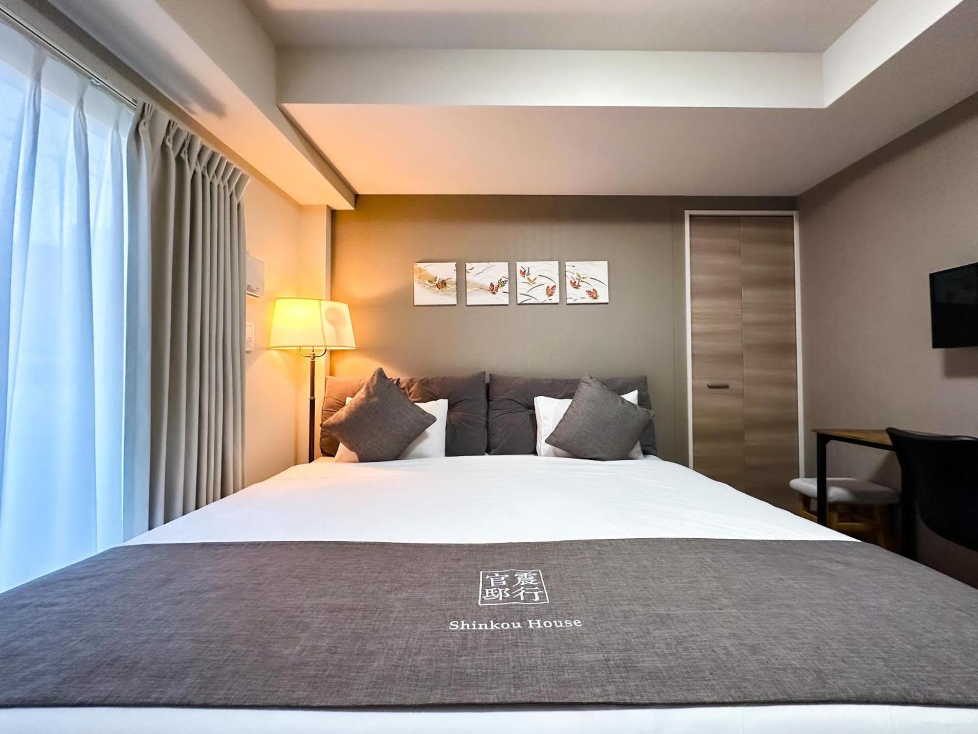 大阪市Shinkou House Ueアパートメント エクステリア 写真